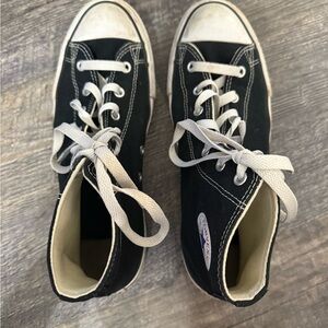 Converse Black and White High-Tops
